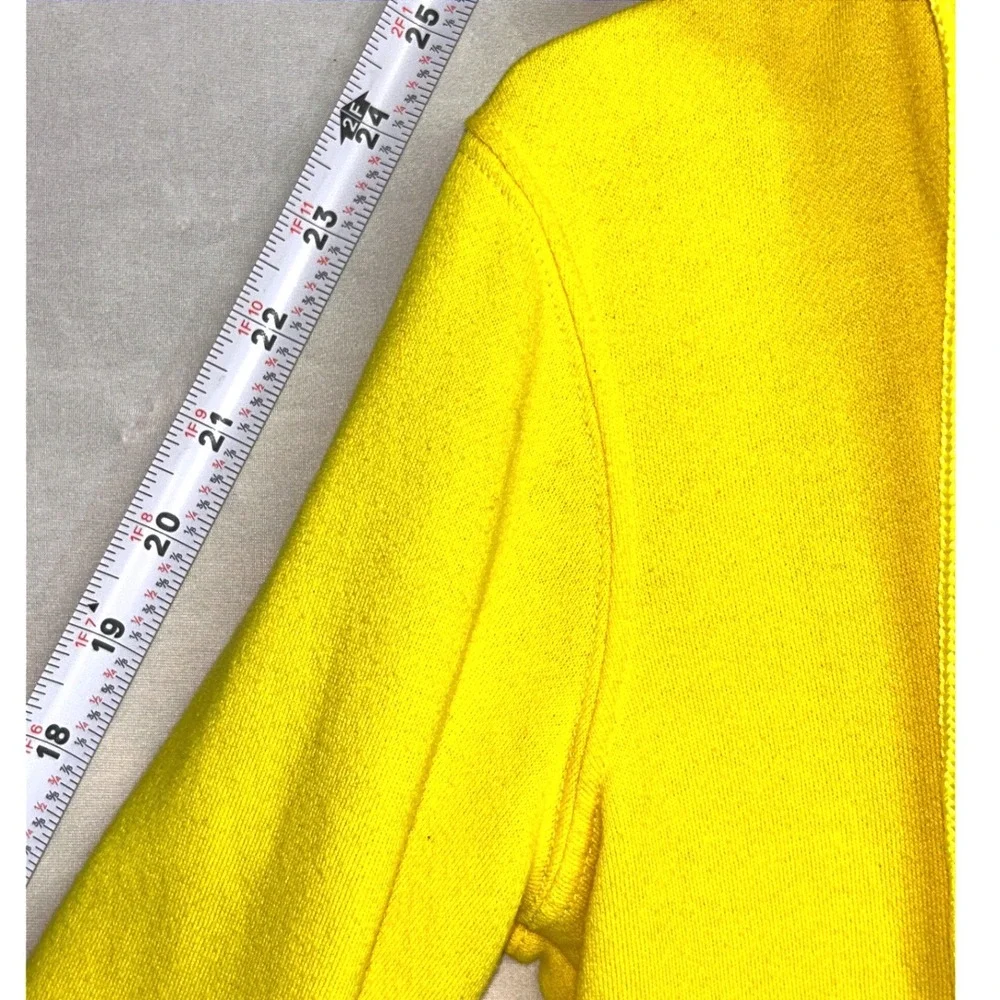 Pokemon Pikachu Full Zip Hoodie Ears Tail Cosplay Yellow Small